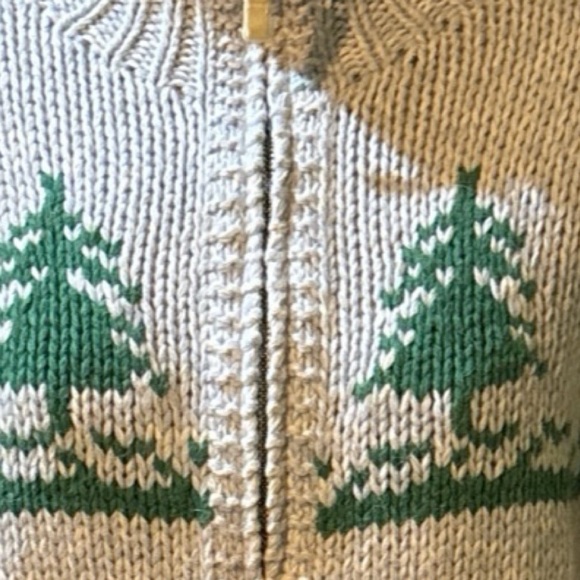 Vintage American Eagle Outfitters Zip Up Alpaca Blend Cardigan - Picture 5 of 16